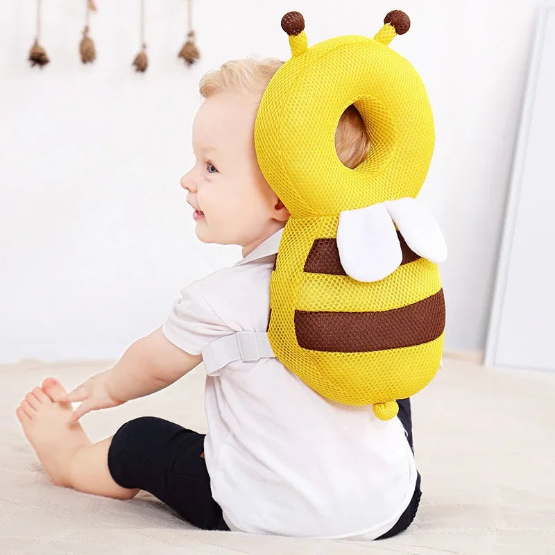 baby-with-bee-head-protector-yellow-color