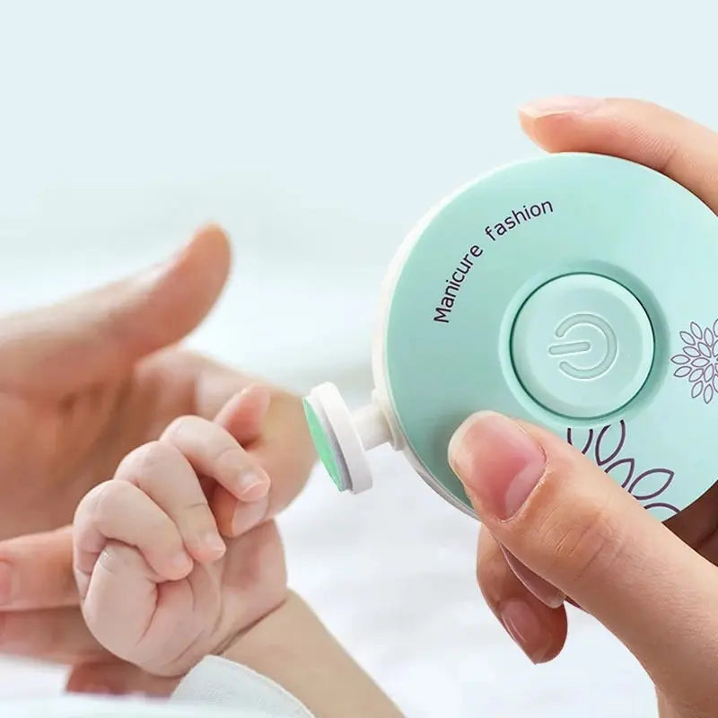 Electric Baby Nail Clippers - Safe, Gentle Nail Care for Newborns & Kids