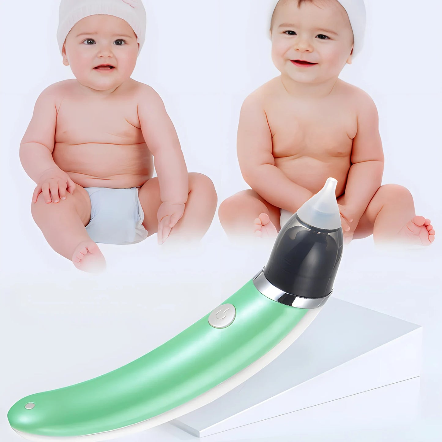 Rechargeable Baby Nose Cleaner & Aspirator With Adjustable Suction