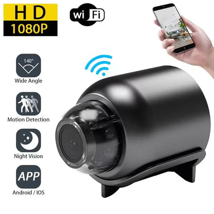 1080P HD Mini Wireless Camera with Night Vision for Kids Safety & Monitoring